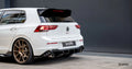 Diffusore per VW Golf 8 GTI
